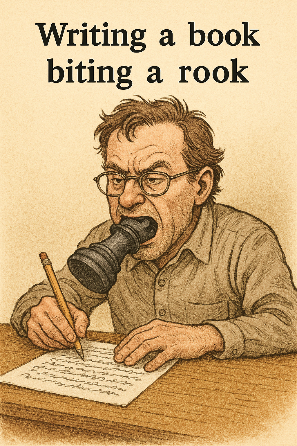 Writing a Book Biting a Rook